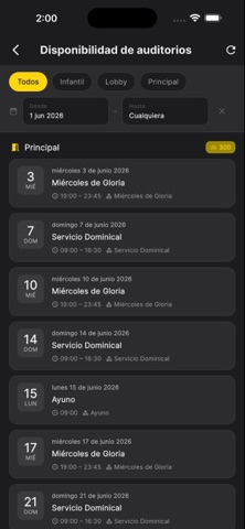 Members Calendar Screenshot 7 of 9