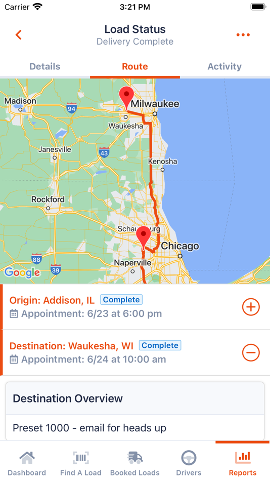 #2. Sleek Carrier Portal (iOS) โดย: Sleek Technologies