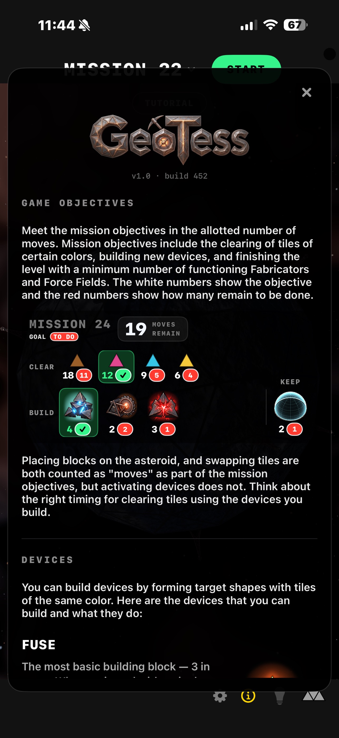 Screenshot 6 of GeoTess: Asteroid Puzzle