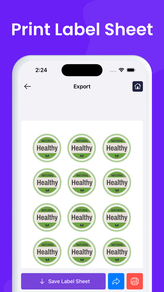 #3. AI Label Maker: Label Printer (iOS) By: Zulqarnain Mustafa