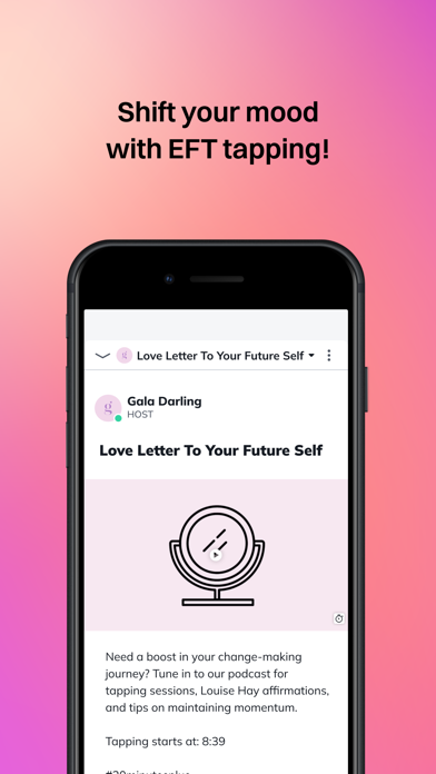 Vortex by Gala Darling iPhone screenshot 2 - Social Networking app
