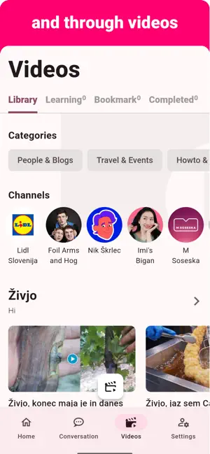 Slovenian - Listening Speaking screenshot 3