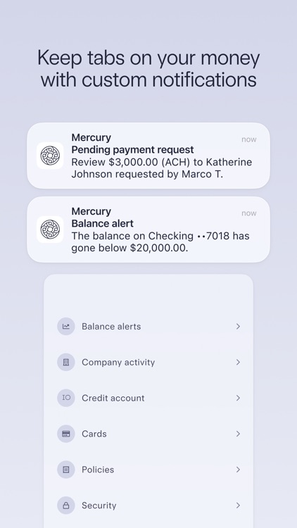 Mercury – Powerful Banking screenshot-4
