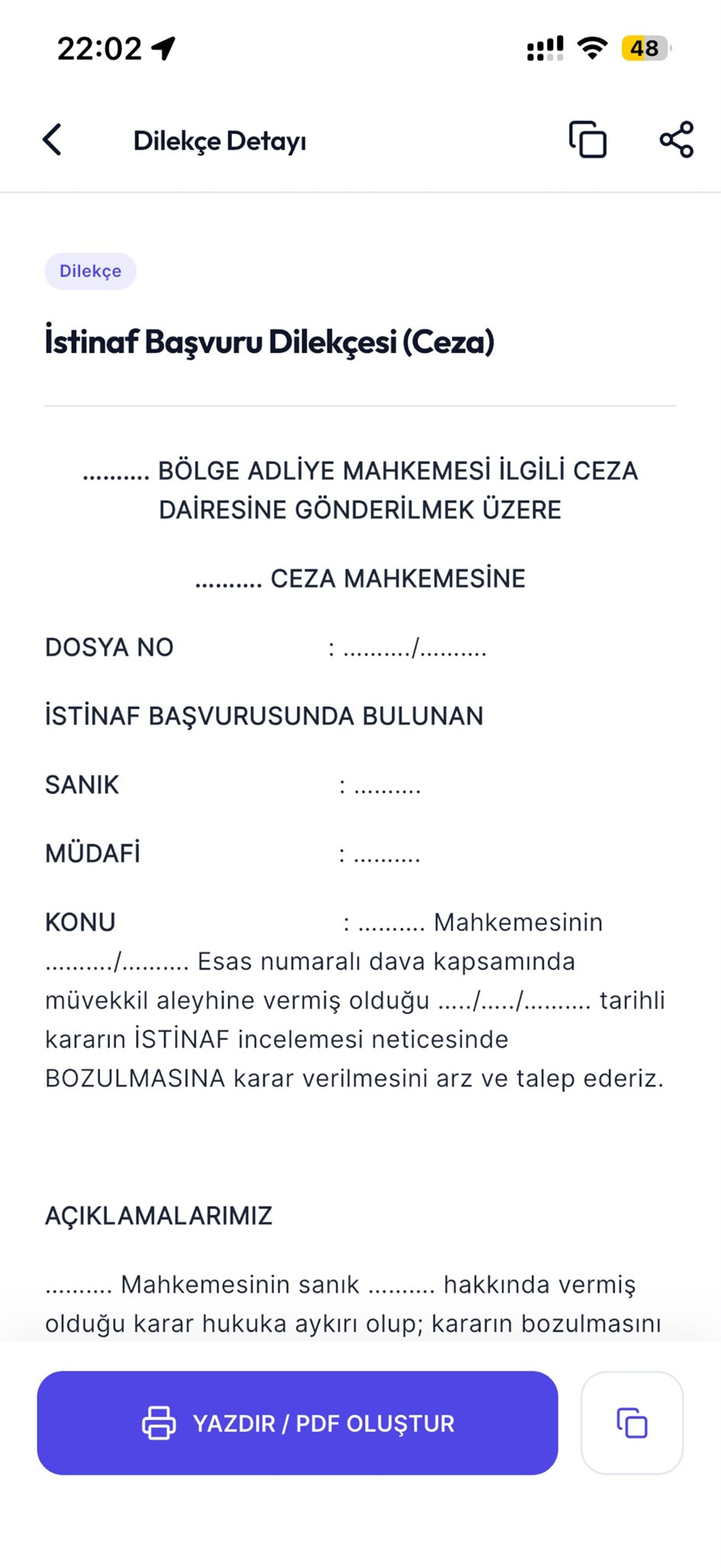 Kanun Yolu - Hukuk Asistanı screenshot 4
