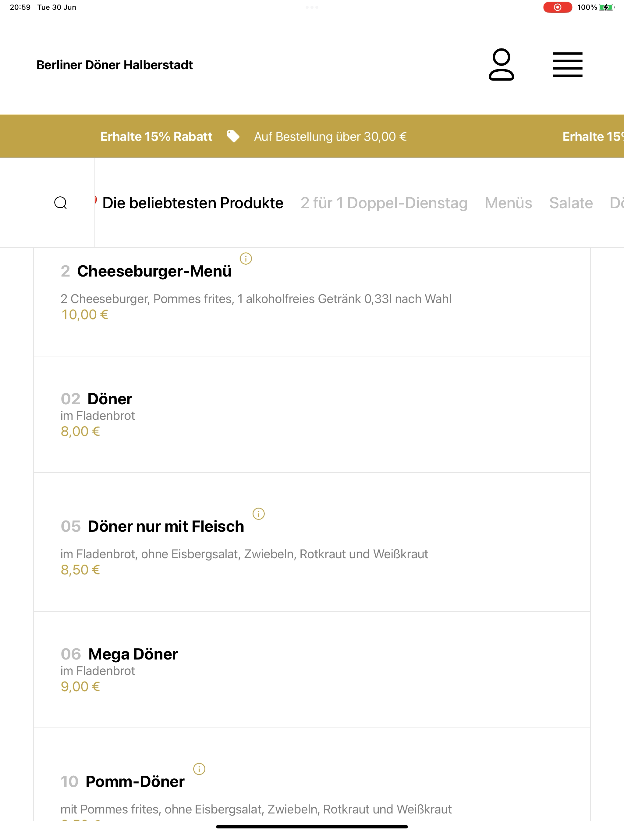 Berliner Döner Halberstadt