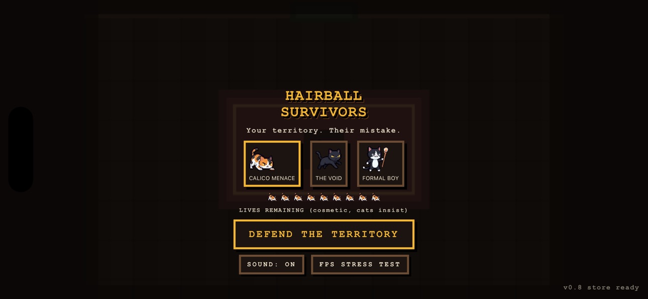 Screenshot 4 of Hairball Survivors