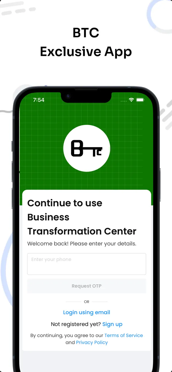 Screenshot #1 pour Business Transformation Center