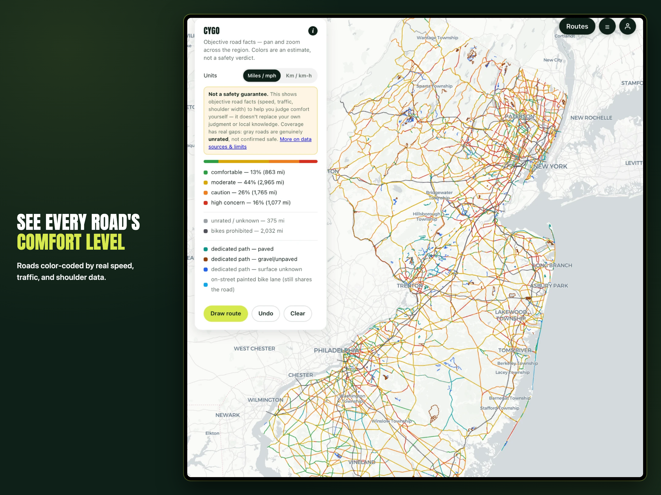 Cygo: Bike, Plan, Safely screenshot 6