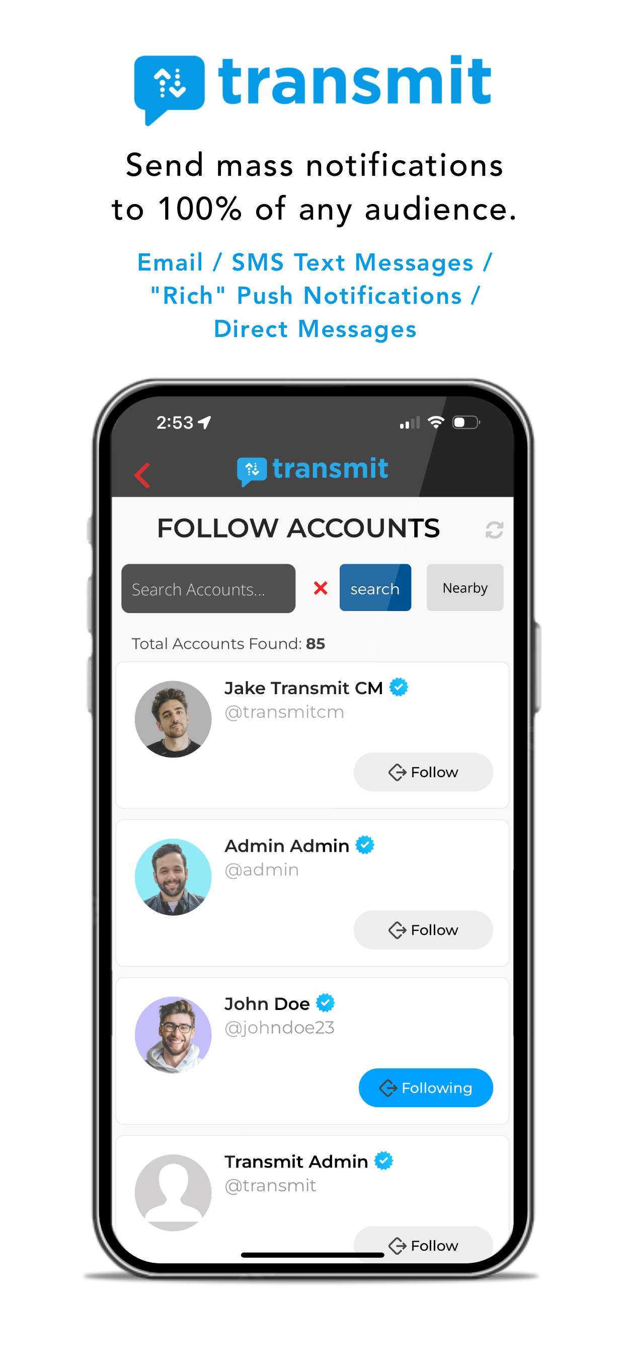 Transmit Notifications