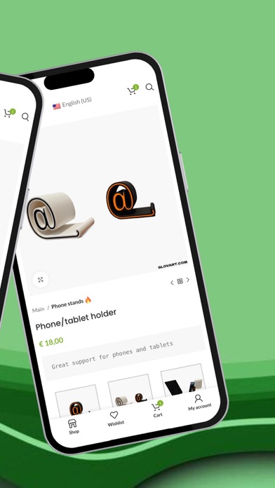 Screenshot 2 of Glovart App