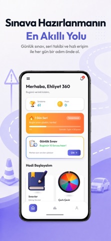 Ehliyet 360 Hazırlık iPhone screenshot