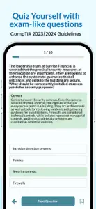 CompTIA Security+ | Exam Prep screenshot #3 for iPhone