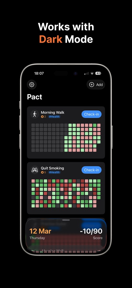 Habit Tracker: Pact screenshot 7