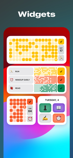 HabitGrid - Goal tracker Screenshot