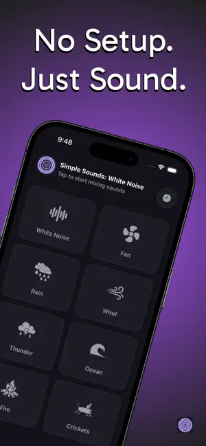 Simple Sounds: White Noise screenshot 3