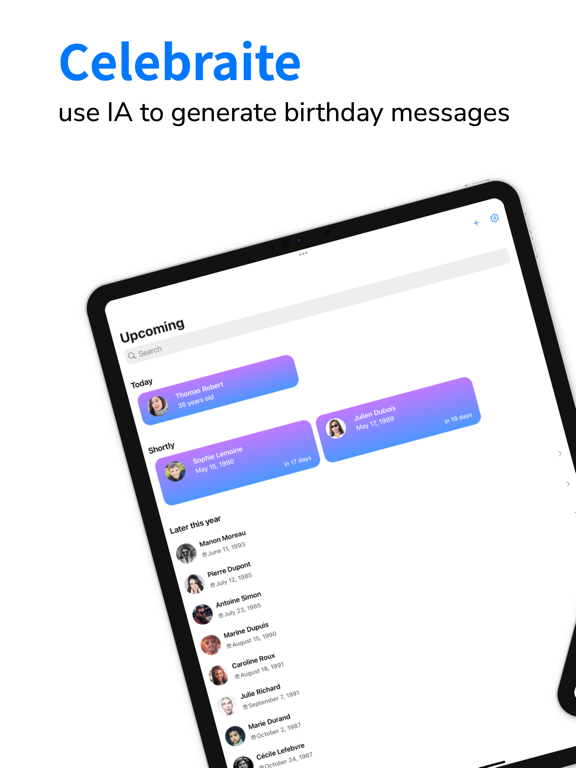 Screenshot #4 pour Celebraite