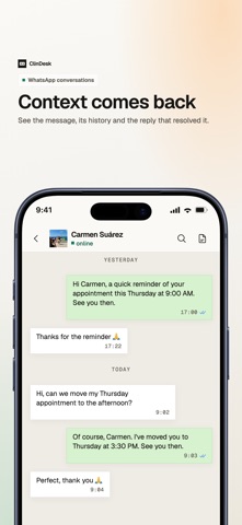 ClinDesk: AI Clinic Assistant screenshot