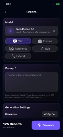 SpeedScene AI Screenshot 2 of 3