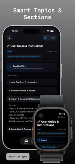 WatchNotes: Wrist PDF Reader screenshot 2