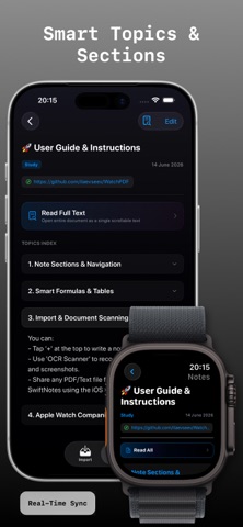 WatchNotes: Wrist PDF Reader screenshot