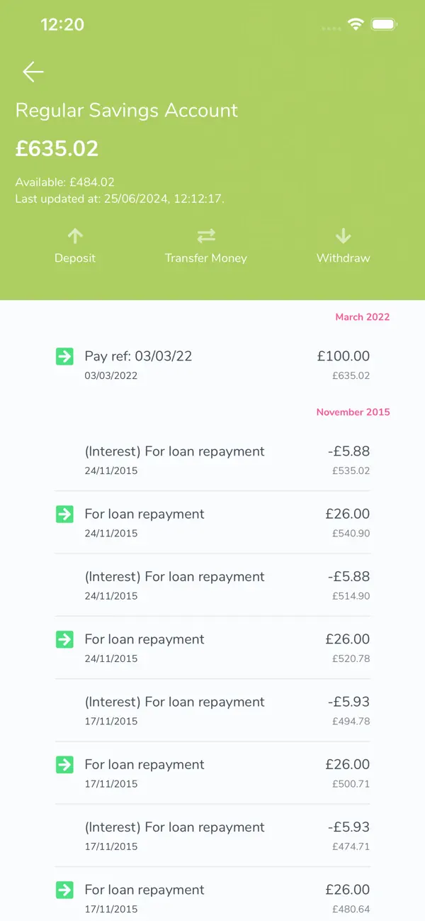 Screenshot #2 pour TransaveUK CU