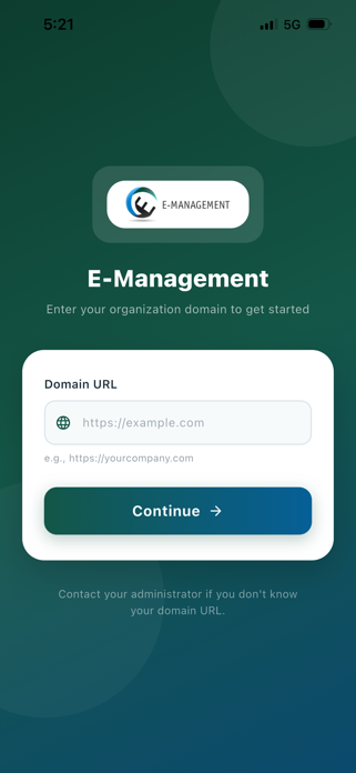 E-Management Screenshot 1 of 10