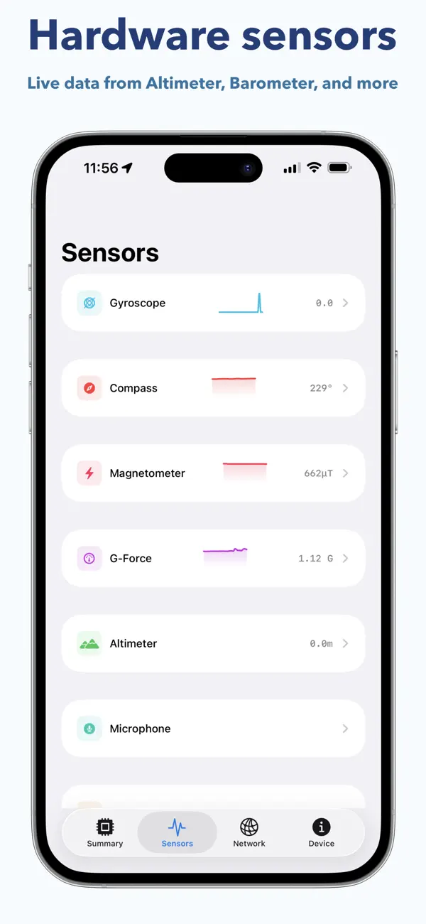 Screenshot #2 pour iDevice Monitor