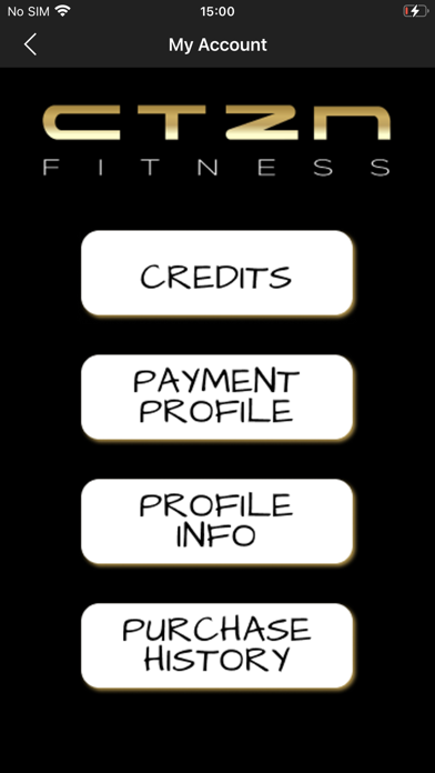 CTZN Fitness Screenshot