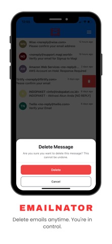 Emailnator - Temp Mail iPhone screenshot