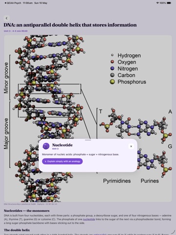 VCE Study Biology iPad screenshot