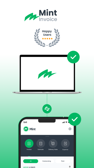 Mint Invoices: Easy Invoice Screenshot