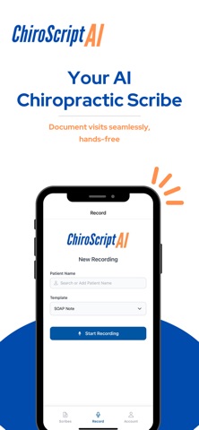 ChiroScript AI screenshot