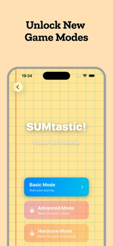 SUMtastic! Math Training Game screenshot