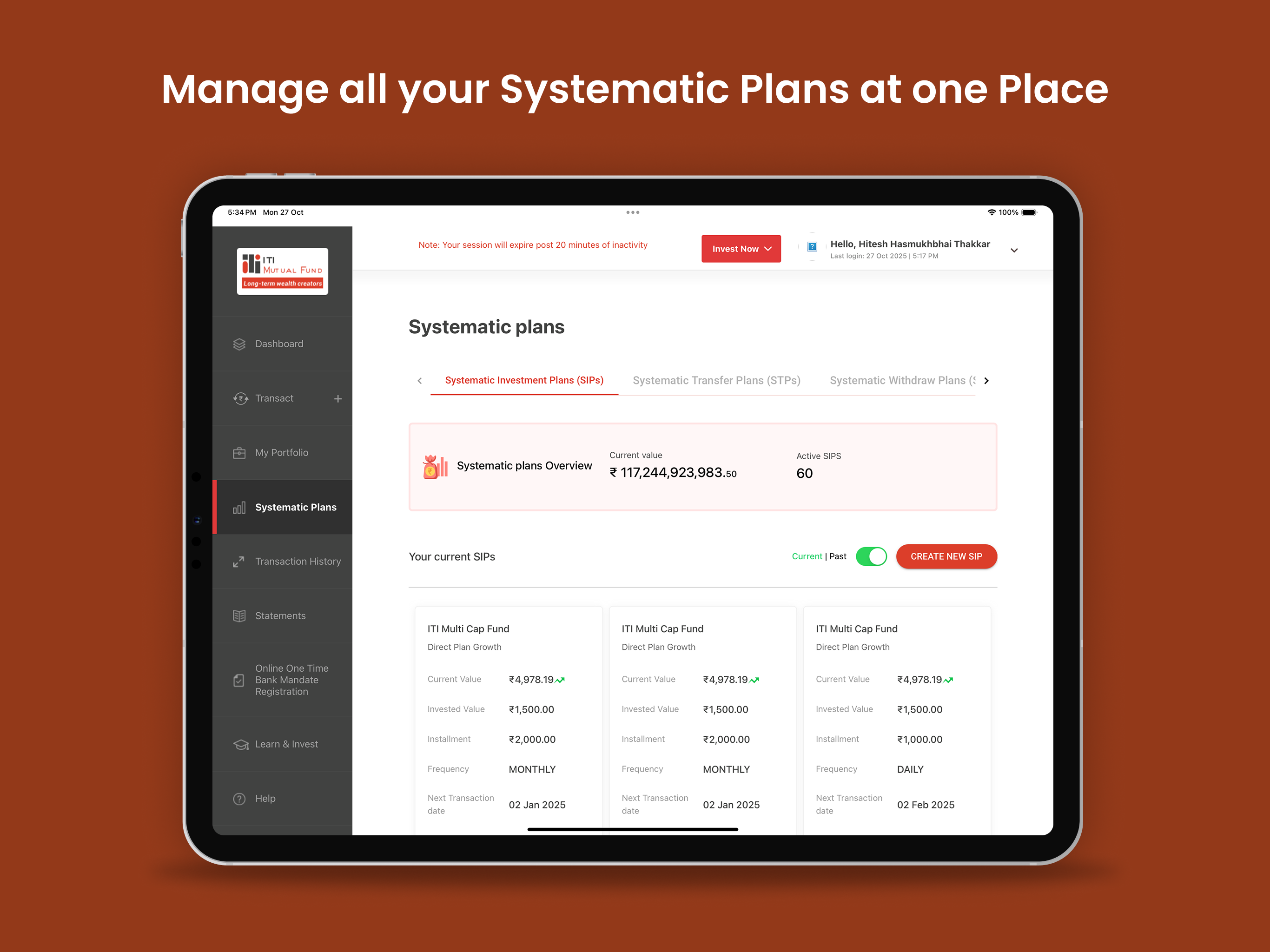 ITIMF Investor App