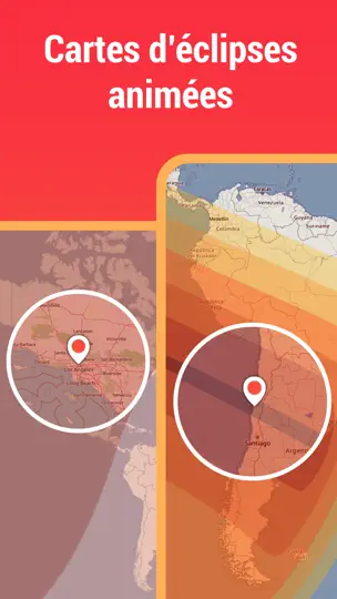 Capture d'écran de Eclipse Guide 2026-2027 sur iPhone 4