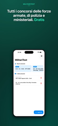 MilitariTest - Simulatore quiz screenshot