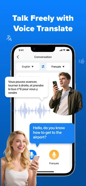 AI Translator:Voice&Text&Photo iPhone screenshot 4
