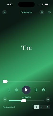 ReadMe - RSVP Reading Screenshot 10 of 10