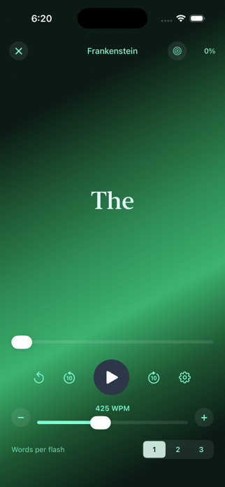 ReadMe - RSVP Reading Screenshot 10 of 10