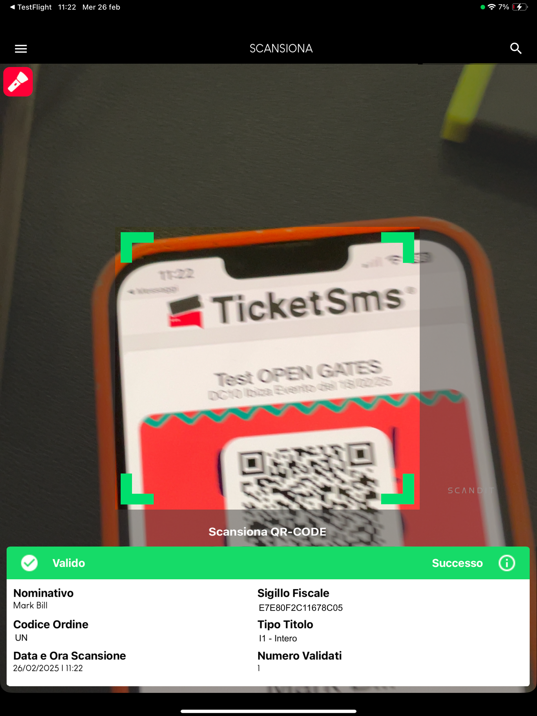 TicketSms Access