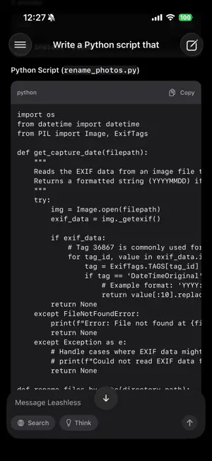 Leashless screenshot 3