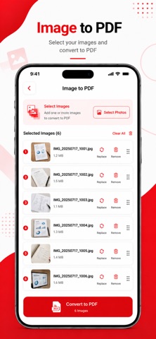 Image to PDF : Merge PDF iPhone screenshot