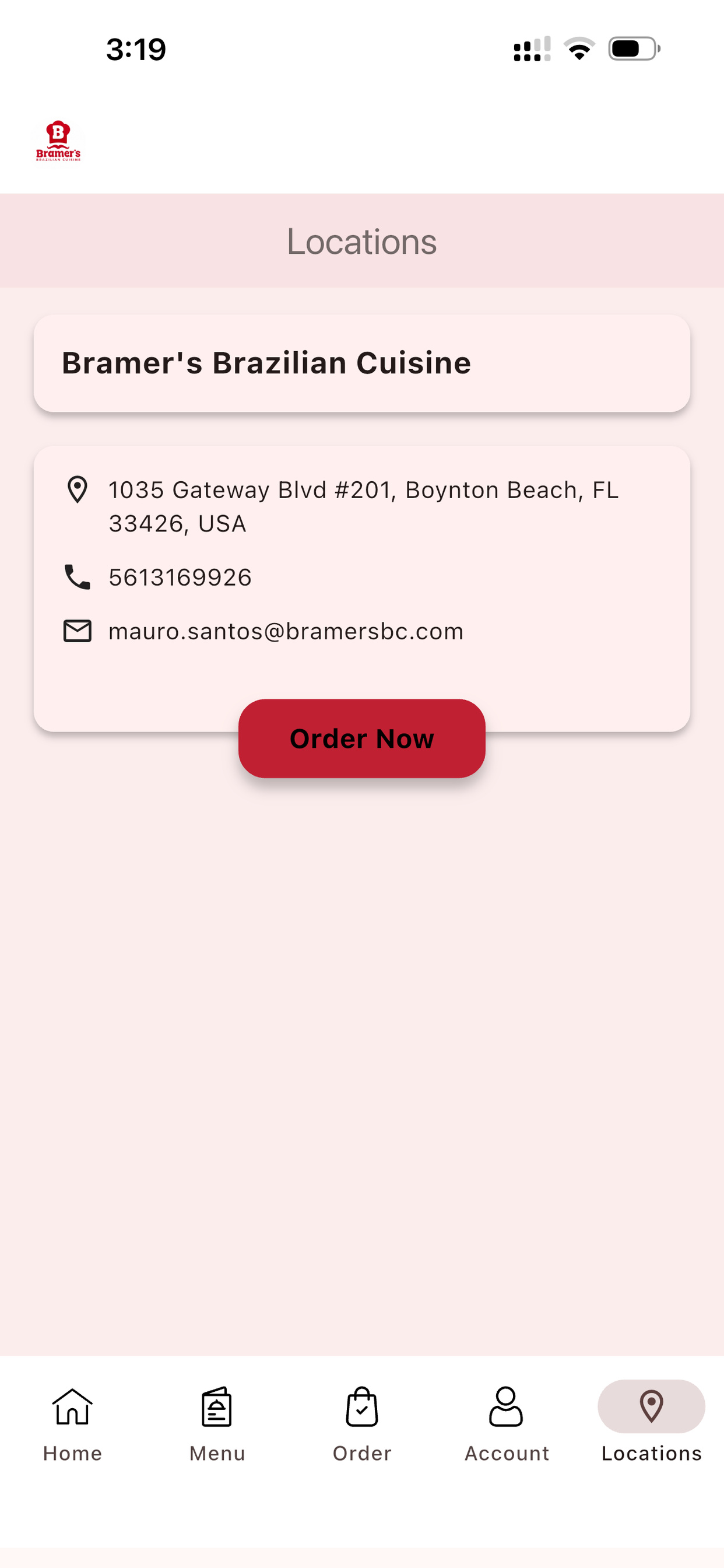 Bramer's Brazilian Cuisine screenshot 4