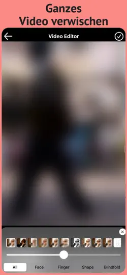 Screenshot von Video Verpixeln: Mosaik Blur auf dem iPhone 1