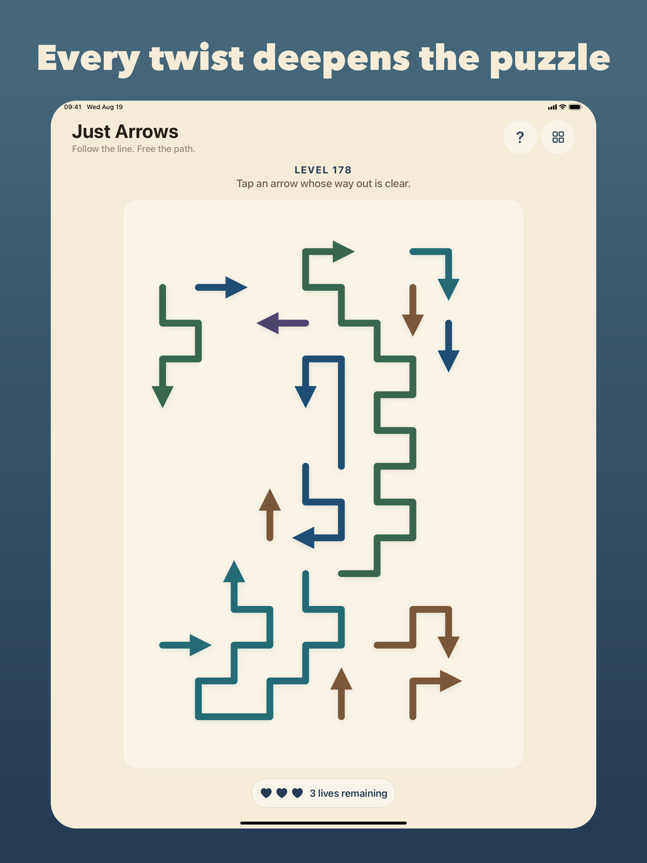Just Arrows: Logic Puzzle screenshot 5