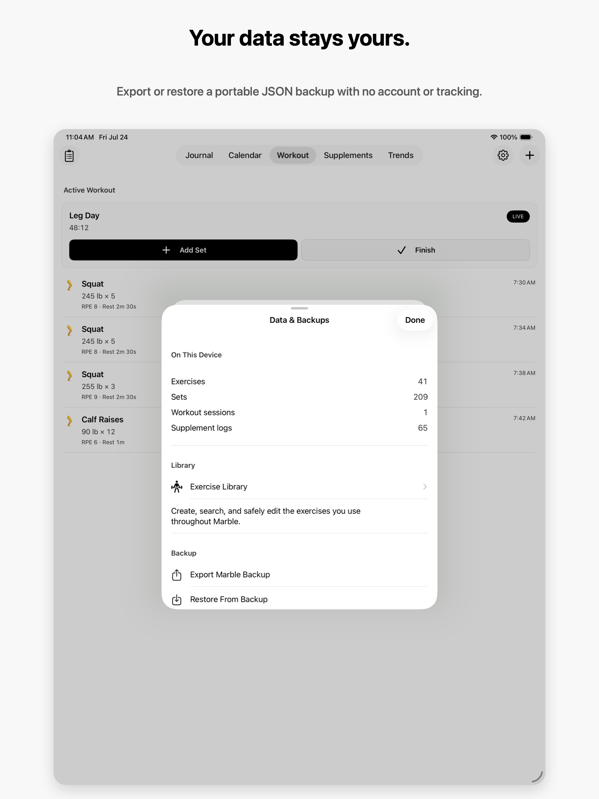 marble.fit screenshot 18