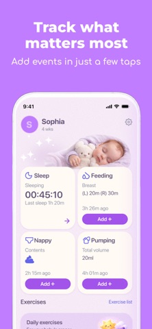 Almy: Baby & Newborn Tracker 截圖 8