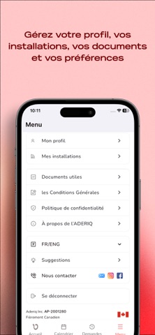 Aderiq CPE screenshot
