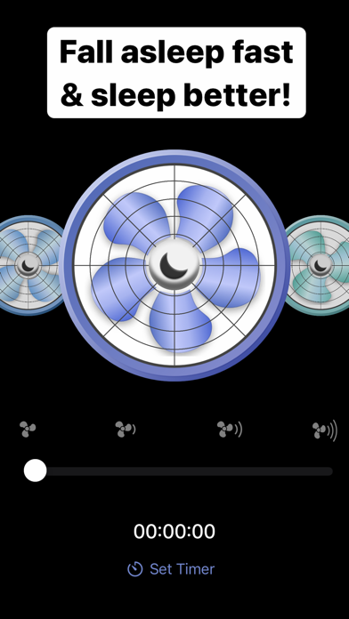 Sleep Aid Fan - White Noise Screenshot 1 - AppWisp.com Sleep Aid Fan - White Noise Screenshot 1 - AppWisp.com