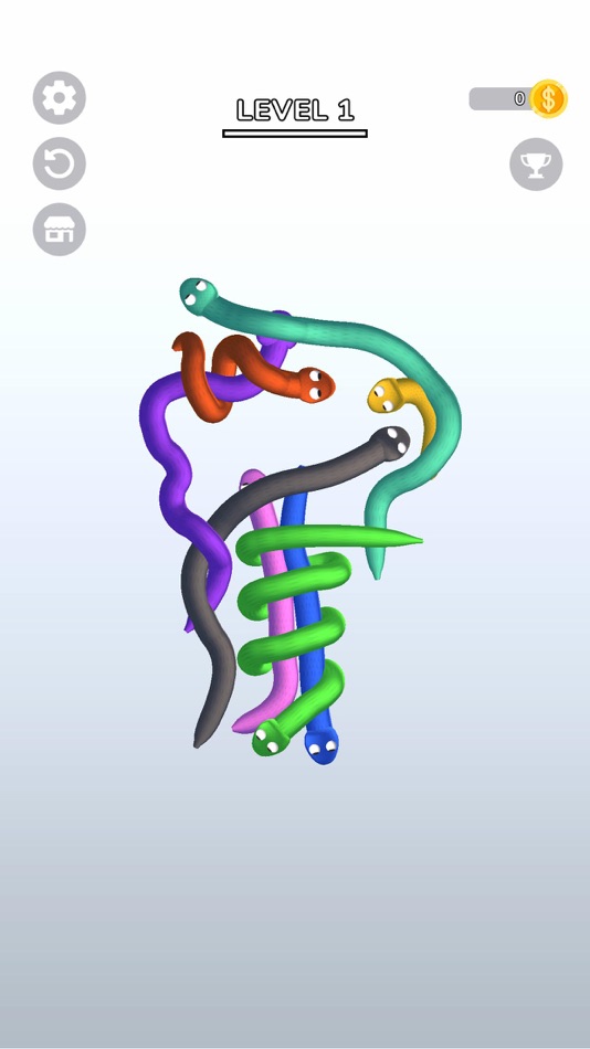 #5. Snake Master - Tangled Puzzle (iOS) Ved: Playense